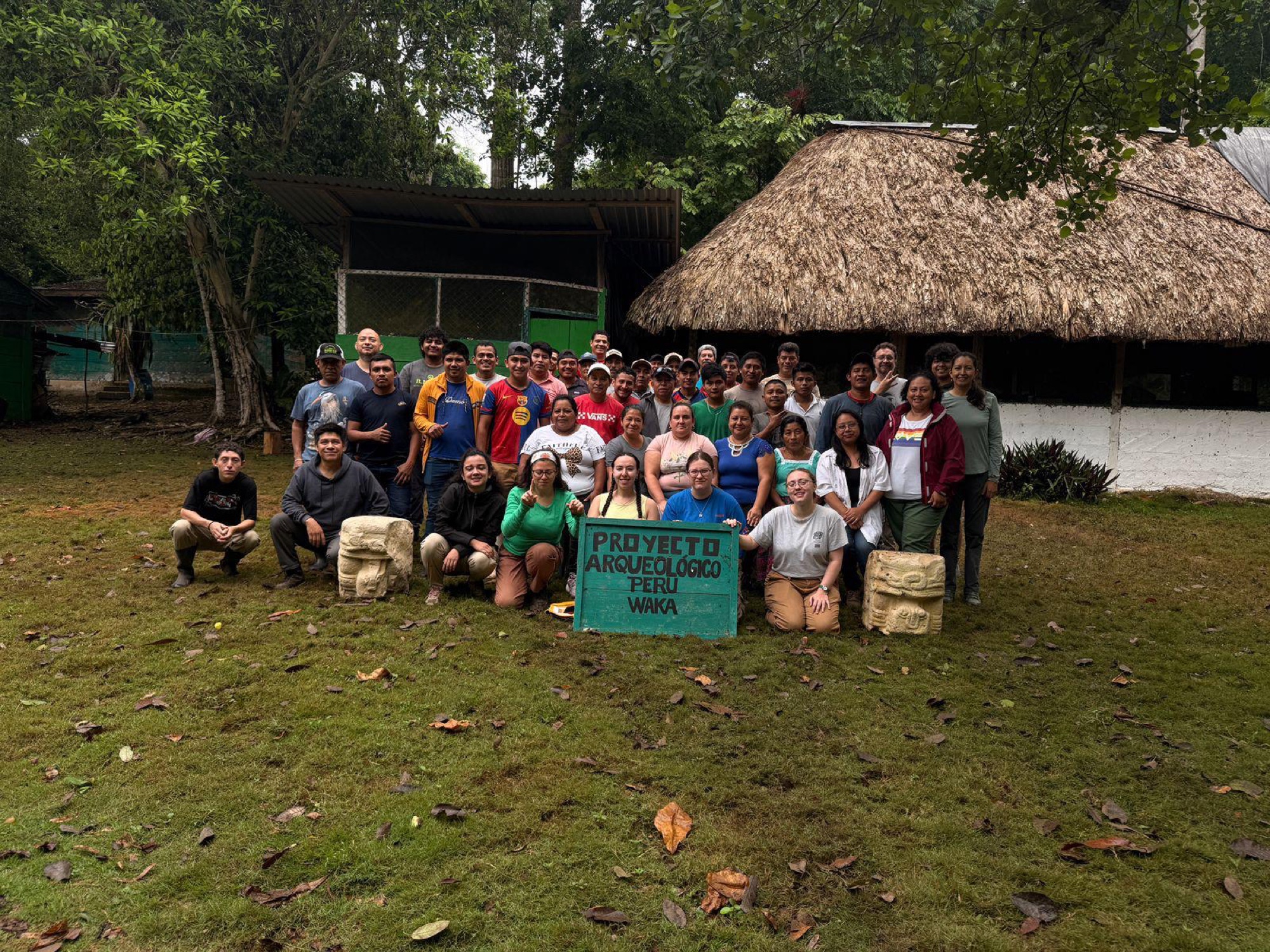 Equipo del Proyecto Arqueológico Waka´